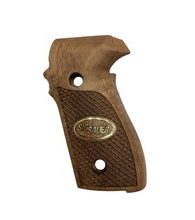 Střenky KSD Sig Sauer P228/229 ořech s bronzovým logem 2