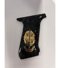 Střenky KSD Heckler&Koch Hk P7, M10 a M13 černý akrylát s brokátem a zlatým logem