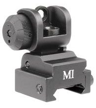 Sklopné zadní mířidlo Midwest Industries AR