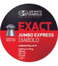 Diabolky JSB Exact Jumbo Express 5,52mm 500ks