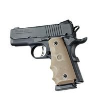 Střenky Hogue 1911 Officer a Compact s vybráním na prsty