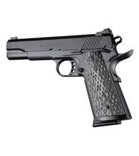 Střenky Hogue 1911 Govt. G10 Černošedé Techwell šachta Chainlink