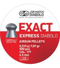 Diabolky JSB Exact express 4,52mm 500ks