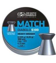 Diabolky JSB Match S100 4,50mm 500ks
