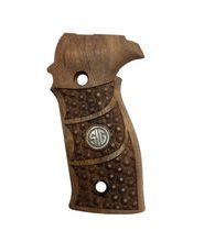 Střenky KSD Sig Sauer P226 ořech se stříbrným logem