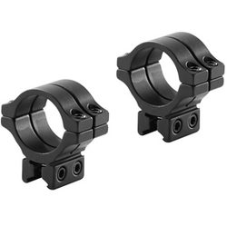 Dvoudílná nízká montáž BKL 304LMB 11mm prstenec 30mm