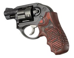 Střenky Hogue Ruger LCR/LCRX Piranha G10 Grip - G-Mascus Red