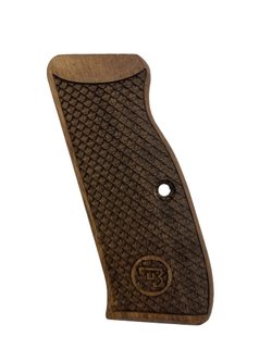 Střenky KSD CZ 75/85 ořech s logem 2