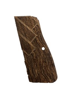 Střenky KSD Browning Hi-Power ořech s motivem 3