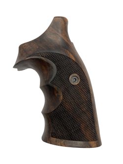 Střenky KSD Smith & Wesson K/L rám square butt Classic kořenový ořech
