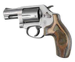 Střenky Hogue Smith & Wesson J rám round butt Lamo Camo zdrsněné bez vybrání pro prsty