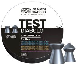 Diabolky JSB Match Test pro pušku 4,5mm
