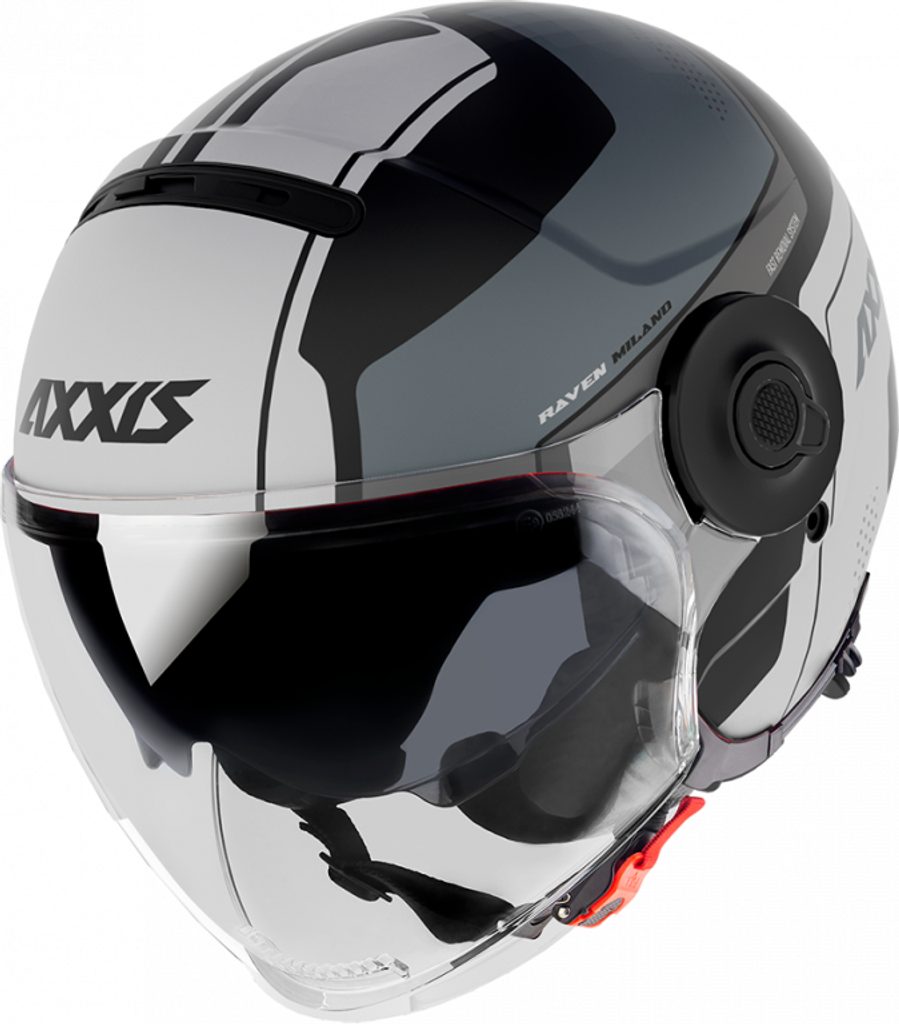 Otevřená helma AXXIS RAVEN SV ABS milano matt white XS - AXXIS - RAVEN SV  MILANO - Helmets AXXIS - AXXIS RAVEN SV, Otevřené přilby, Přilby, Oblečení  a přilby, Oblečení - 2 390 Kč - Motocentrum B&B - Vše pro motocykly  čtyřkolky a skútry