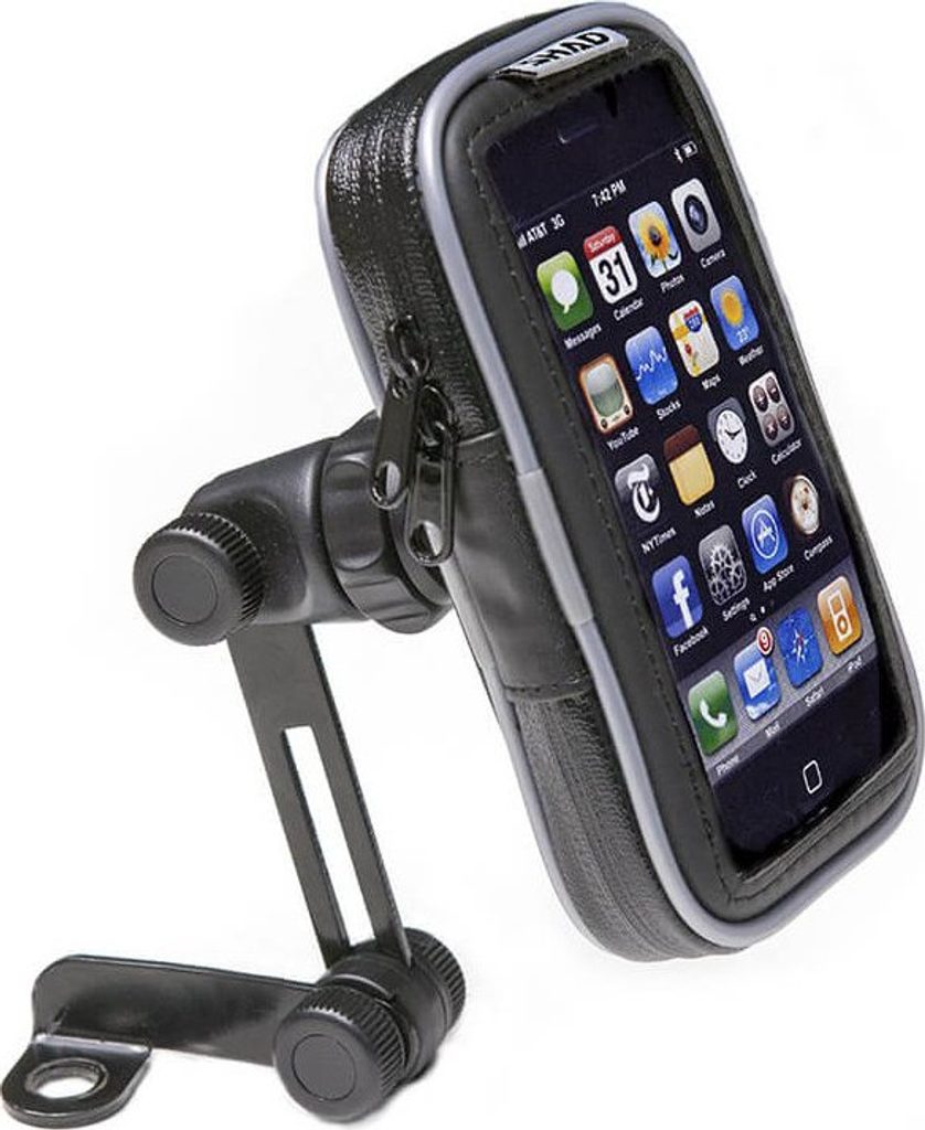 Držák na chytré telefony SHAD X0SG10M na zpětné zrcátko 4,3" - SHAD -  Pouzdra, držáky navigací & mobilních telelefonů - PRO MOTO - 499 Kč -  Motocentrum B&B - Vše pro motocykly čtyřkolky a skútry