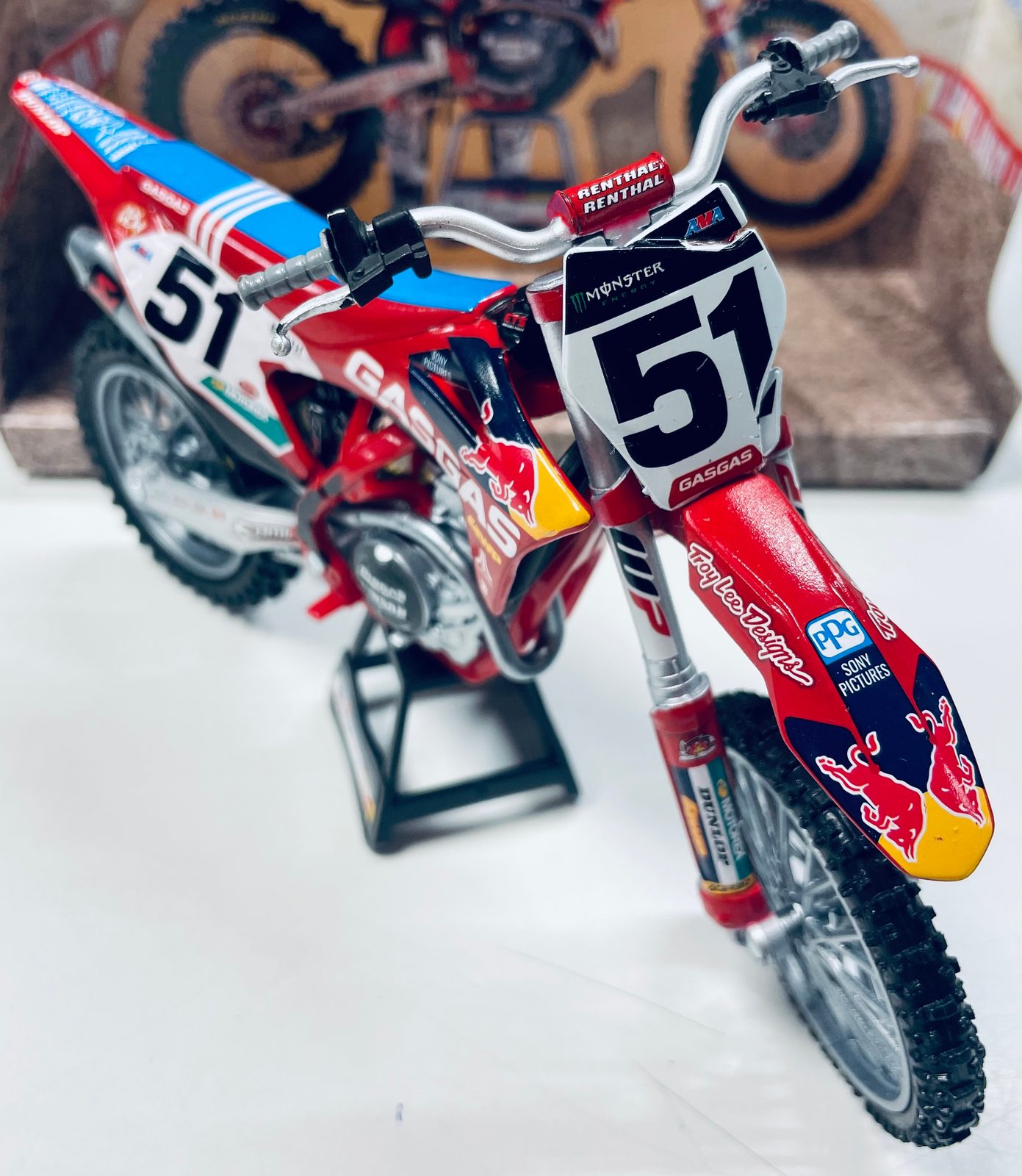 GasGas MC 450F Motorcycle #51 Justin Barcia 