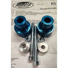 RD MOTO PÁDOVÉ PROTEKTORY KAWASAKI ZX-9R 2002- NEÚPLNÁ SADA !