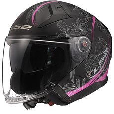 LS2 HELMETS LS2 OF603 INFINITY II LOTUS MATT PINK-06