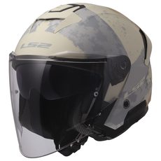 LS2 HELMETS LS2 OF618 VERSO II AQUA IVORY