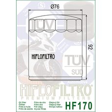 Olejový filtr HIFLOFILTRO HF170B černá