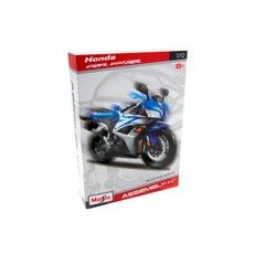MAISTO HONDA CBR 600RR (ASSEMBLY LINE) BLUE/SILVER 1:12