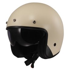 LS2 HELMETS LS2 OF601 BOB II SOLID CREAM-06