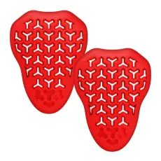 BÜSE POI CHRÁNIČE RAMEN/LOKTŮ (PÁR) SUV-J1 LEVEL 2 RED