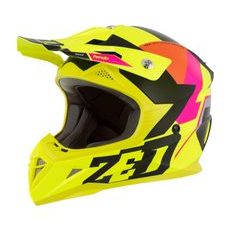ZED PŘILBA X1.9 TENDO YELLOW FLUO/PINK/ORANGE/BLACK