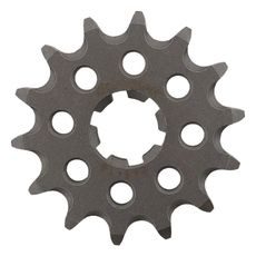 ŘETĚZOVÁ SADA EK - STŘÍBRNÝ ŘETĚZ 420 SH, NETĚSNĚNÝ, KOLEČKO SUPERSPROX, ROZETA JT PRO KAWASAKI KX 80 1984-1985