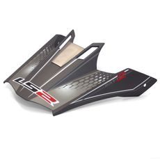 LS2 HELMETS LS2 PEAK MX433 SILVER (BATTEN)