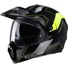 HJC PŘILBA C80 ROX MC4H BLACK/YELLOW/GREY