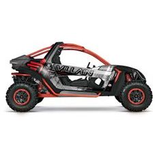 ASP GROUP S.R.O. GRAPHIC STICKER KIT FOR SEGWAY VILLAIN SX10 GREY