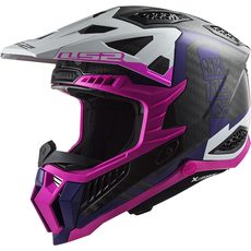 LS2 HELMETS LS2 MX703 C X-FORCE VICTORY FLUO PINK VIOLET-06