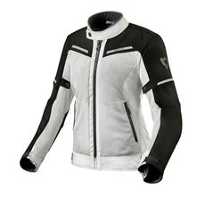 REV'IT! BUNDA AIRWAVE 3 LADY SILVER/BLACK