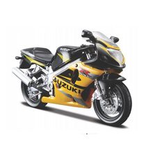MAISTO SUZUKI GSX-R600 YELLOW 1:18