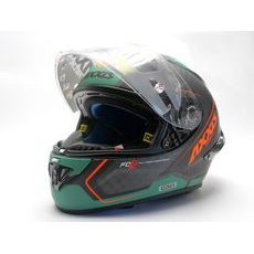 AXXIS PŘILBA COBRA RAGE A16 MATT GREEN/GREY/ORANGE