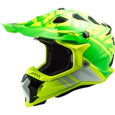 LS2 HELMETS LS2 MX700 SUBVERTER GAMMAX GL.H-V YELLOW GREEN