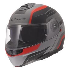 LS2 HELMETS LS2 FF908 STROBE II MONZA BLACK GREY RED-06