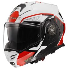 LS2 HELMETS LS2 FF901 ADVANT X METRYK WHITE RED-06