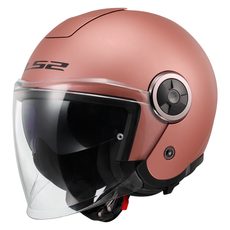 LS2 HELMETS LS2 OF620 CLASSY SOLID MATT GOLD PINK-06