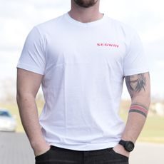 SEGWAY SEGWAY POWERSPORTS WHITE MEN T-SHIRT