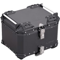 LS2 HELMETS LS2 ALUCASE BLACK 45L FOR REAR RACK WITH METAL BASE