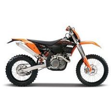 MAISTO KTM 450 EXC BLACK/ORANGE 1:18