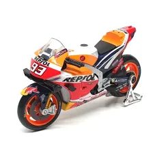 MAISTO HONDA REPSOL HONDA TEAM RCV 213 21 MARC MAQUEZ WHITE/ORANGE 1:18