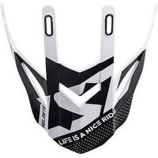 LS2 HELMETS LS2 MX437 PEAK BLOCK BLACK GREEN