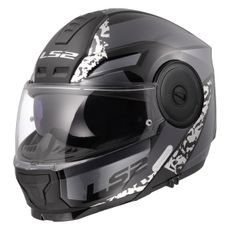 LS2 HELMETS LS2 FF902 SCOPE II OXYD BLACK TITANIUM-06