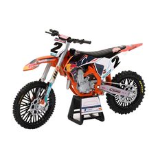NEWRAY KTM 450 SX-F COOPER WEBB REDBULL ORANGE 1:12