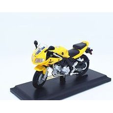 MAISTO SUZUKI SV 650 S YELLOW 1:18