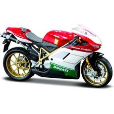 MAISTO DUCATI 1098S RED/WHITE/GREEN 1:18