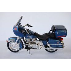 MAISTO HARLEY-DAVIDSON FLT TOUR GLIDE 1980 BLUE 1:18