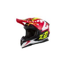 ZED PŘILBA X1.9 TARGA RED/FLUO YELLOW/BLACK/WHITE